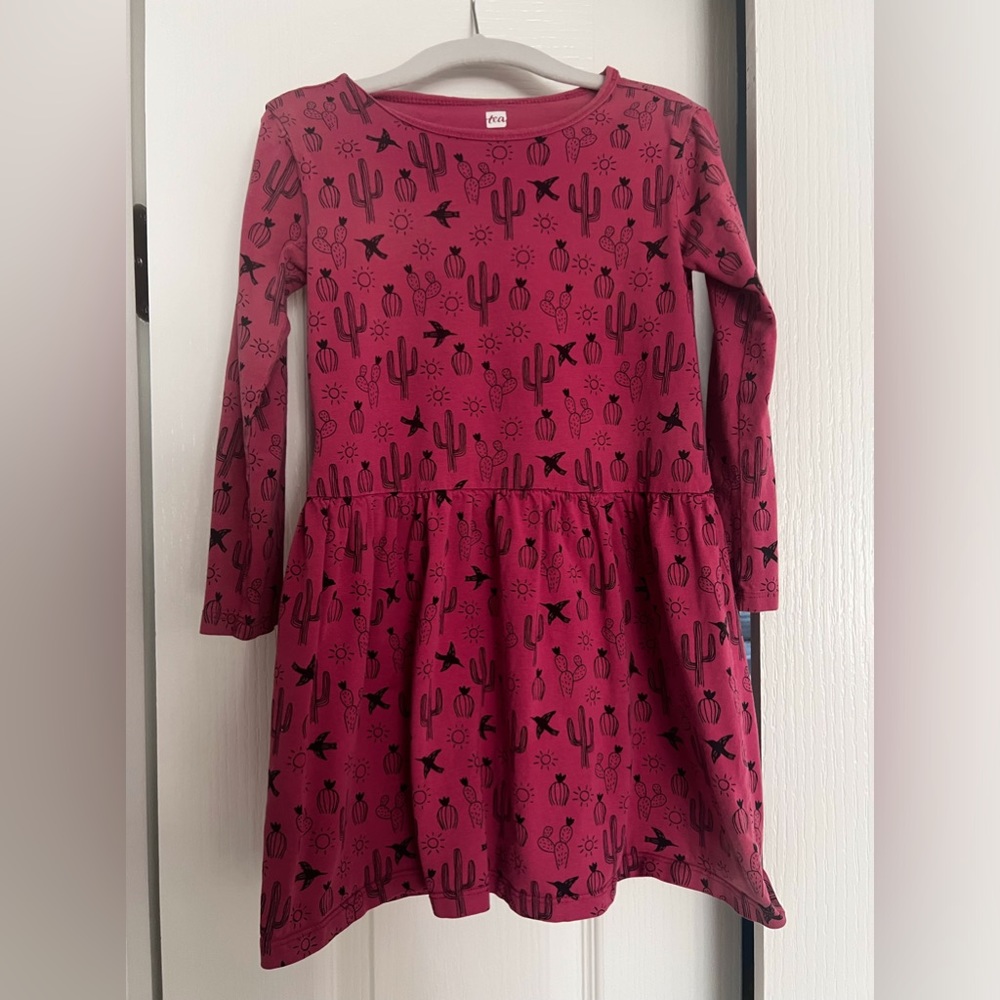 Tea Girls LS Dress size 6